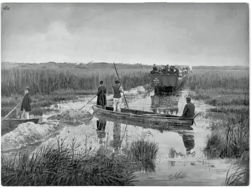 Подготовка к укладке рельс