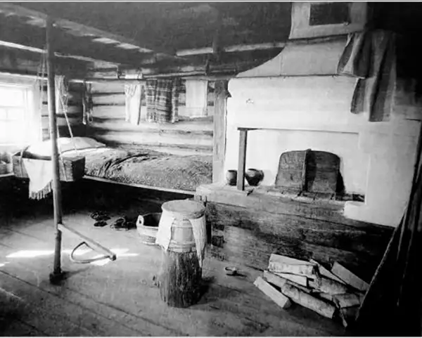 Интерьер крестьянского дома