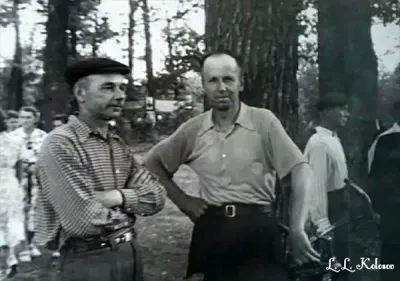 Н.А.Шевченко и Л.А.Колосов 50-е годы