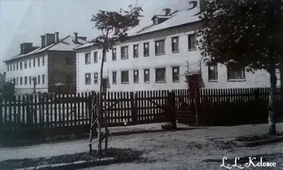 Жилые дома на площади Ленина 1965 год