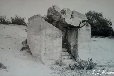 Развалины немецкого дота по ул.Чапаева 1961 год